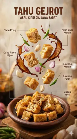Indonesian Food Infographic - copy paste viral AI prompt