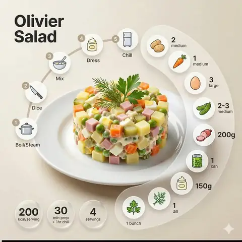 Minimalist Recipe Infographic | Scandinavian Cookbook Layout Design - copy paste viral AI prompt