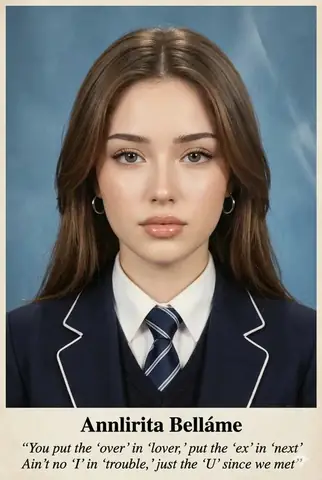Printed Yearbook Portrait - copy paste viral AI prompt