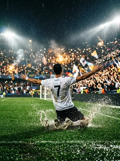 The Champions Celebration - Epic Football Goal - copy paste viral AI prompt