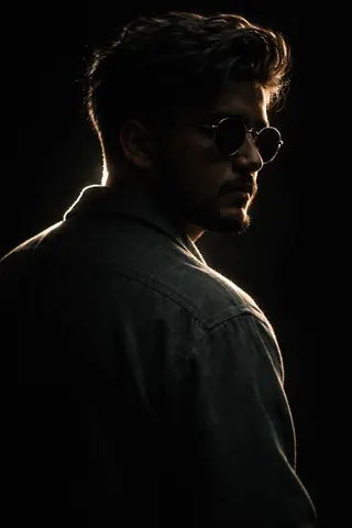 Ultra Realistic Cinematic Dark Portrait - Stable Diffusion copy paste AI prompt example for dark, cinematic