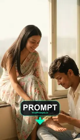 Ultra Realistic Romantic Portrait Photograph - copy paste viral AI prompt