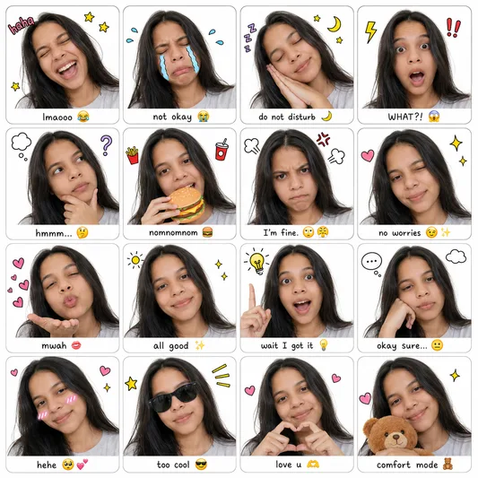 Funny Sticker - copy paste on Gemini AI