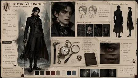 Character Designer Prompt For Games And Movies - copy paste viral AI photo prompt preview for Google Gemini and Bing Image Creator