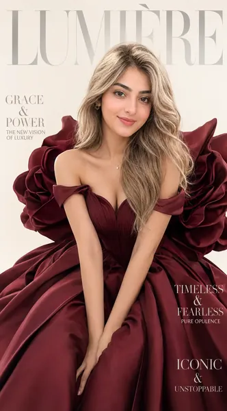 Fashion Magazine Cover Designer - copy paste viral AI photo prompt preview for Google Gemini and Bing Image Creator
