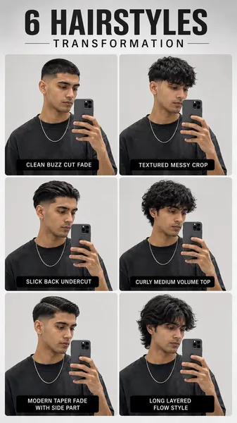 Hairstyle Guide Generator - copy paste viral AI photo prompt preview for Google Gemini and Bing Image Creator
