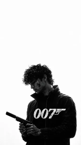 James Bond Style Aesthetic Portrait Generator - copy paste viral AI photo prompt preview for Google Gemini and Bing Image Creator
