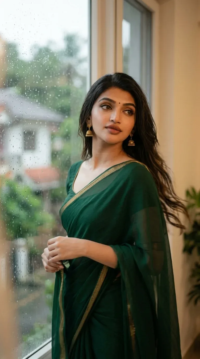 Traditional Indian Saree AI Photo Prompt Edition 15 preview example result