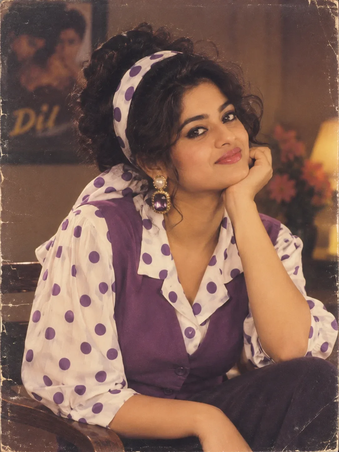 Ultra realistic cinematic 1980s retro portrait preview example result