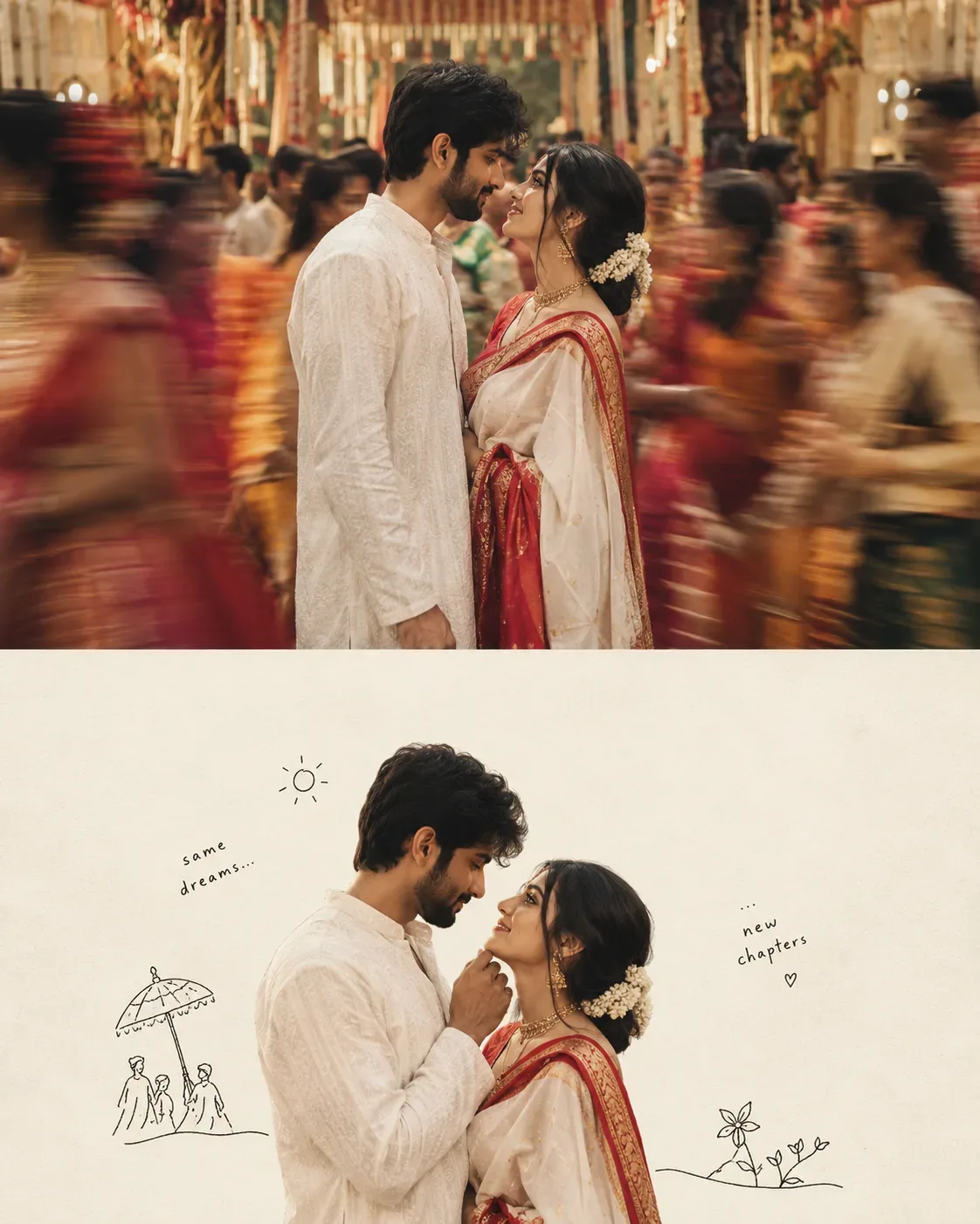 Ultra Realistic Cinematic Couple Portrait AI Photo Prompt Edition 11 preview example result