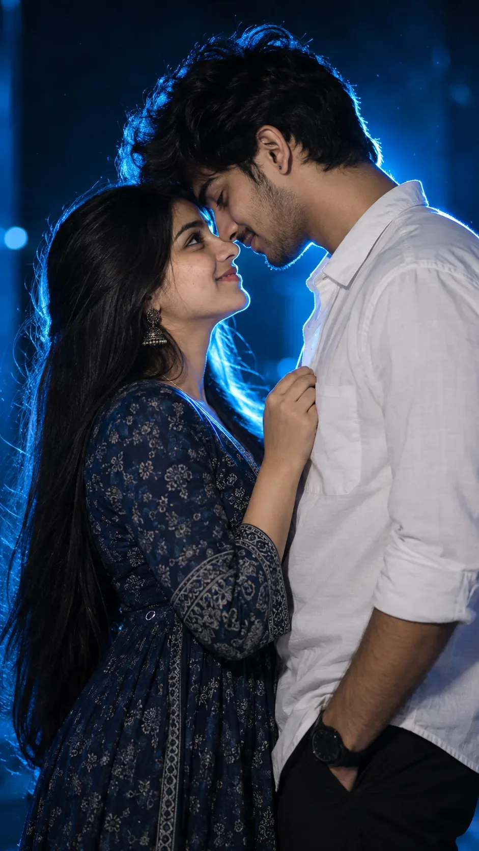 Ultra Realistic Cinematic Couple Portrait AI Photo Prompt preview example result