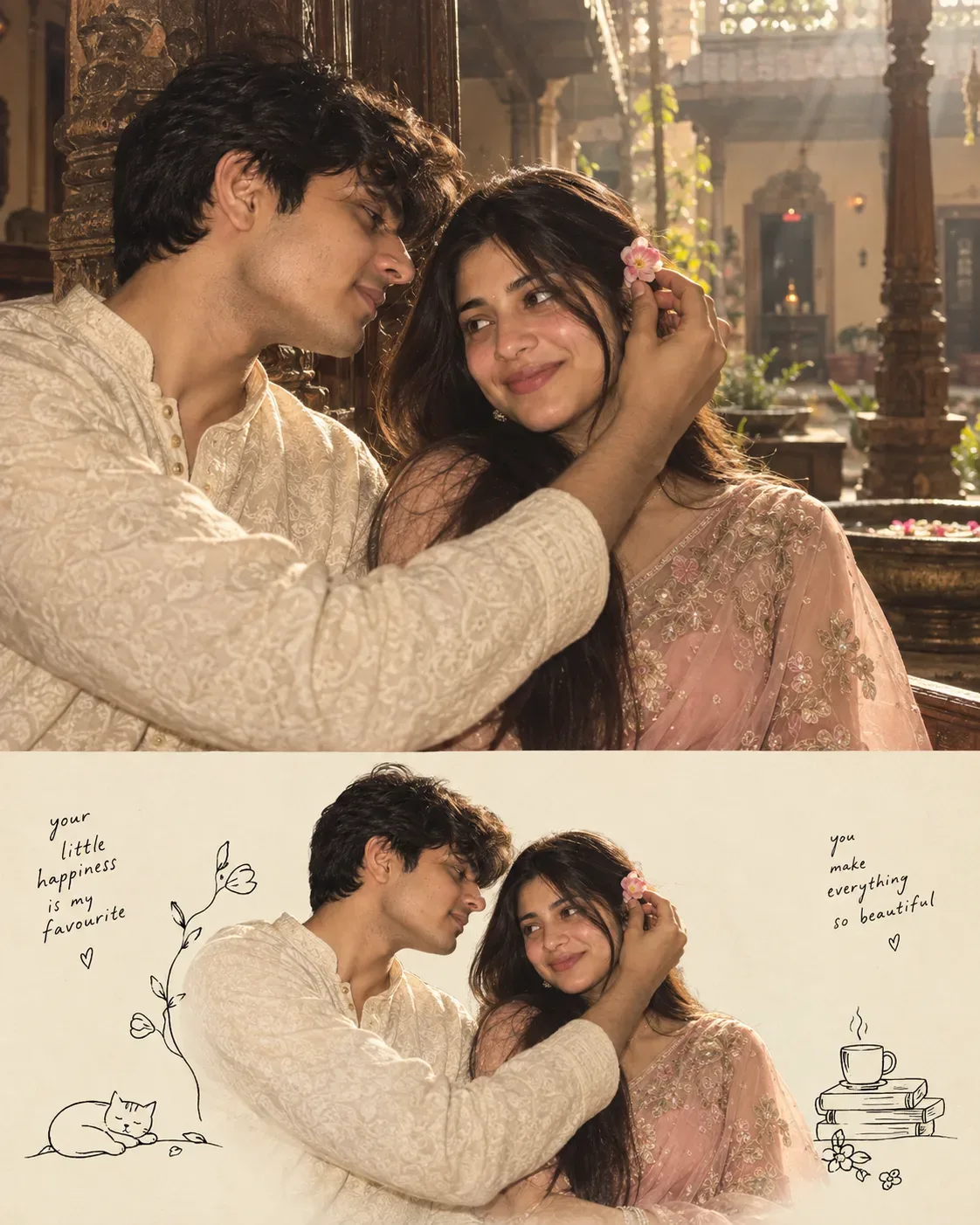 Ultra Realistic Cinematic Portrait Of A Young Couple AI Photo Prompt Edition 5 preview example result
