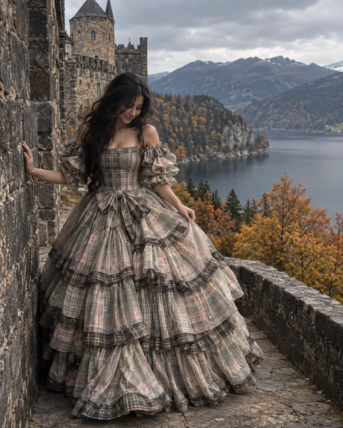 Ultra Realistic Cinematic Portrait Of A Young Lady AI Photo Prompt Edition 4 preview example result