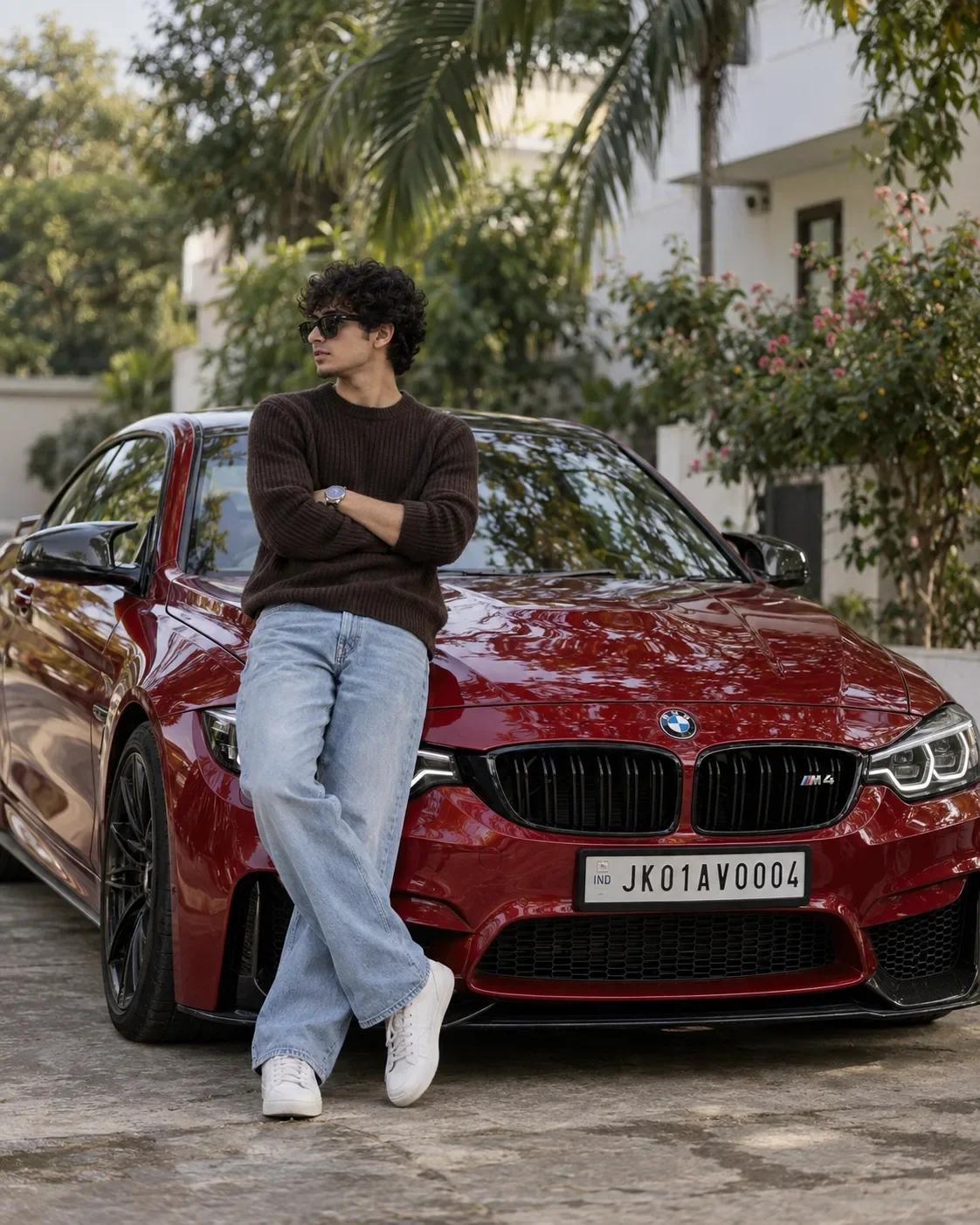 Ultra realistic cinematic portrait of a young man (BMW lovers) preview example result