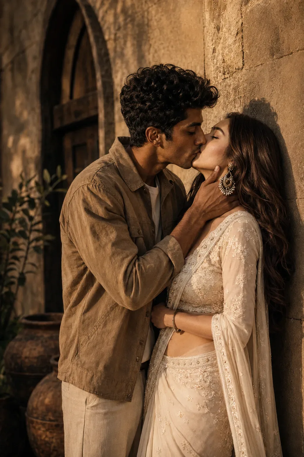 Ultra Realistic Cinematic Romantic Couple AI Photo Prompt preview example result