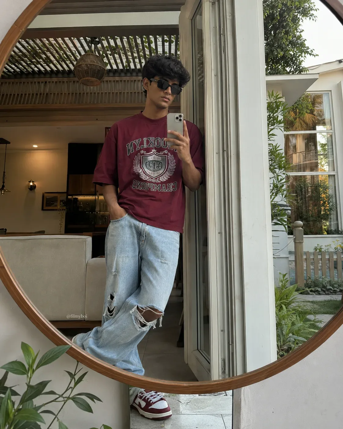 Ultra Realistic Mirror Portrait Of A Boy AI Photo Prompt preview example result