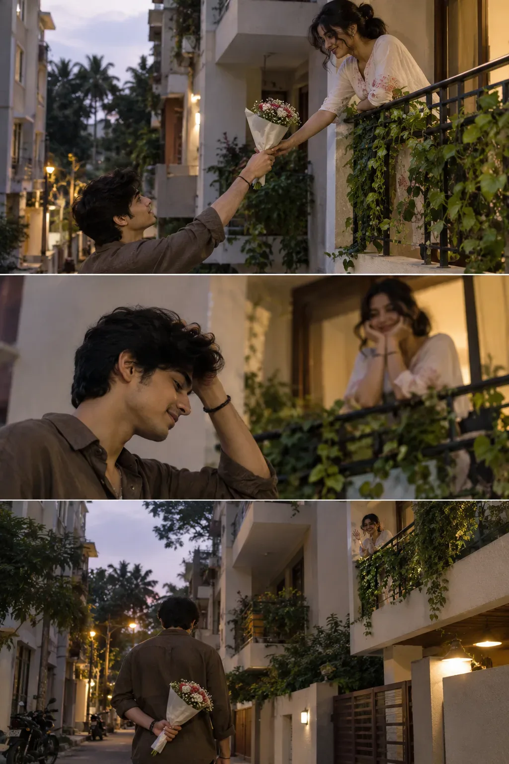 Ultra Realistic Romantic Couple Portrait AI Photo Prompt preview example result