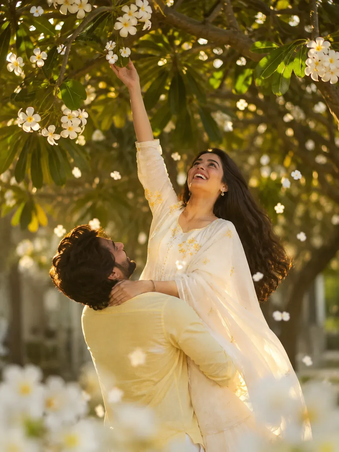 Ultra Realistic Romantic Portrait Of A Young Couple AI Photo Prompt preview example result