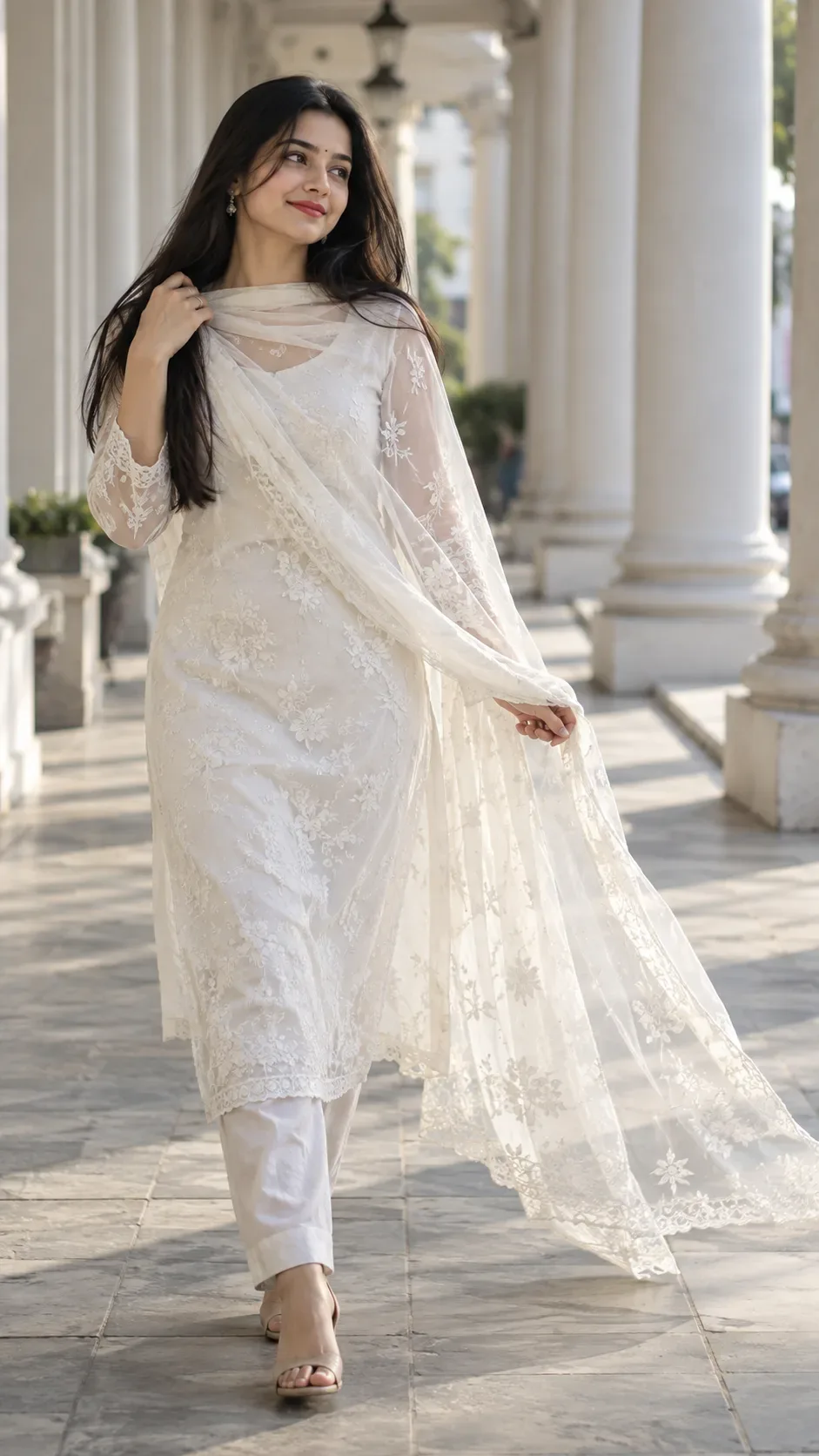 Ultra Realistic Romantic Portrait Of A Young Lady AI Photo Prompt preview example result