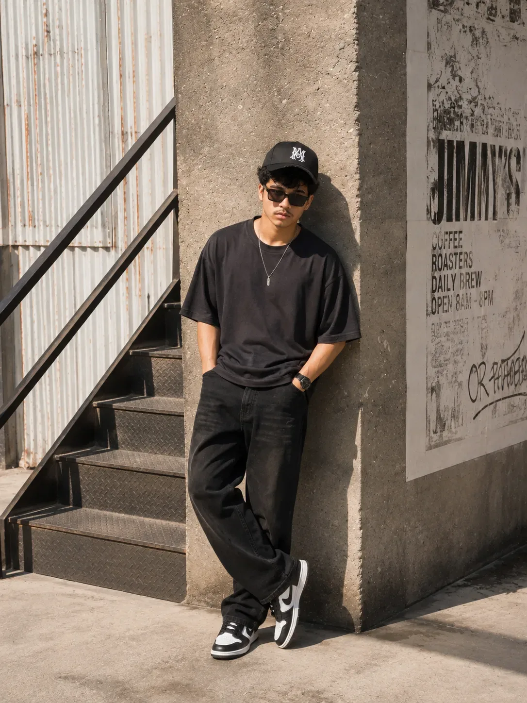 Urban Vibes Effortless Street Style AI Photo Prompt preview example result