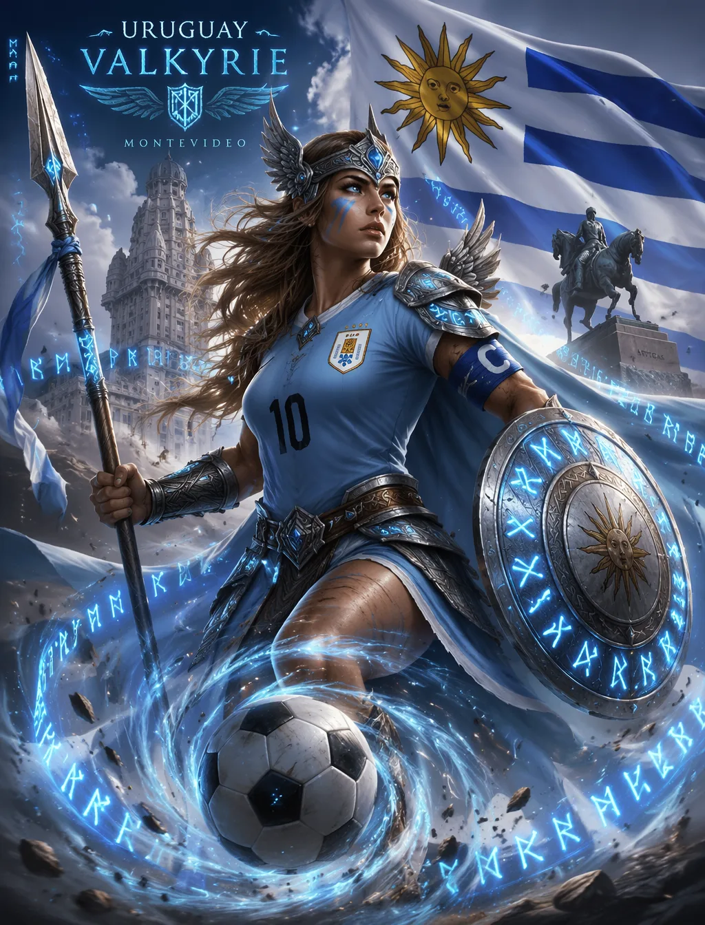 Uruguay Clash Valkyrie Clash AI Photo Prompt generated preview