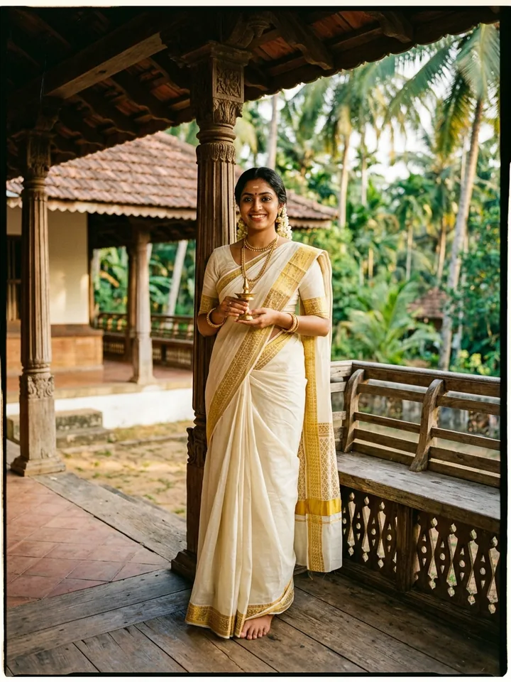 1980s Kerala Retro Vintage Photoshoot AI Prompt - copy paste viral AI prompt preview