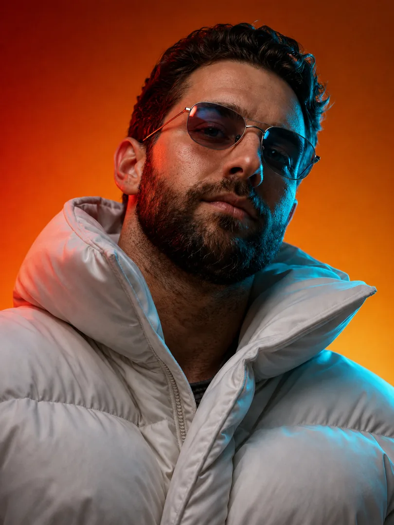 Cinematic Teal & Orange Fashion Portrait - copy paste viral AI prompt preview
