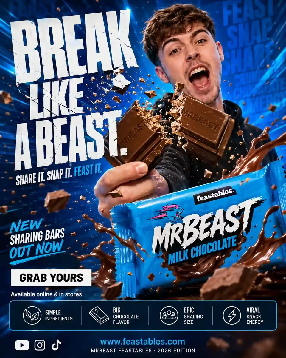 Advertisement Banner For Chocolate Companies preview