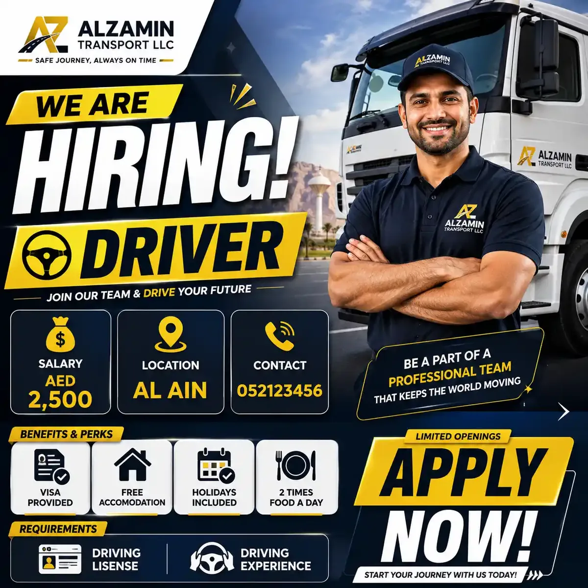 Premium Job Poster Designer preview