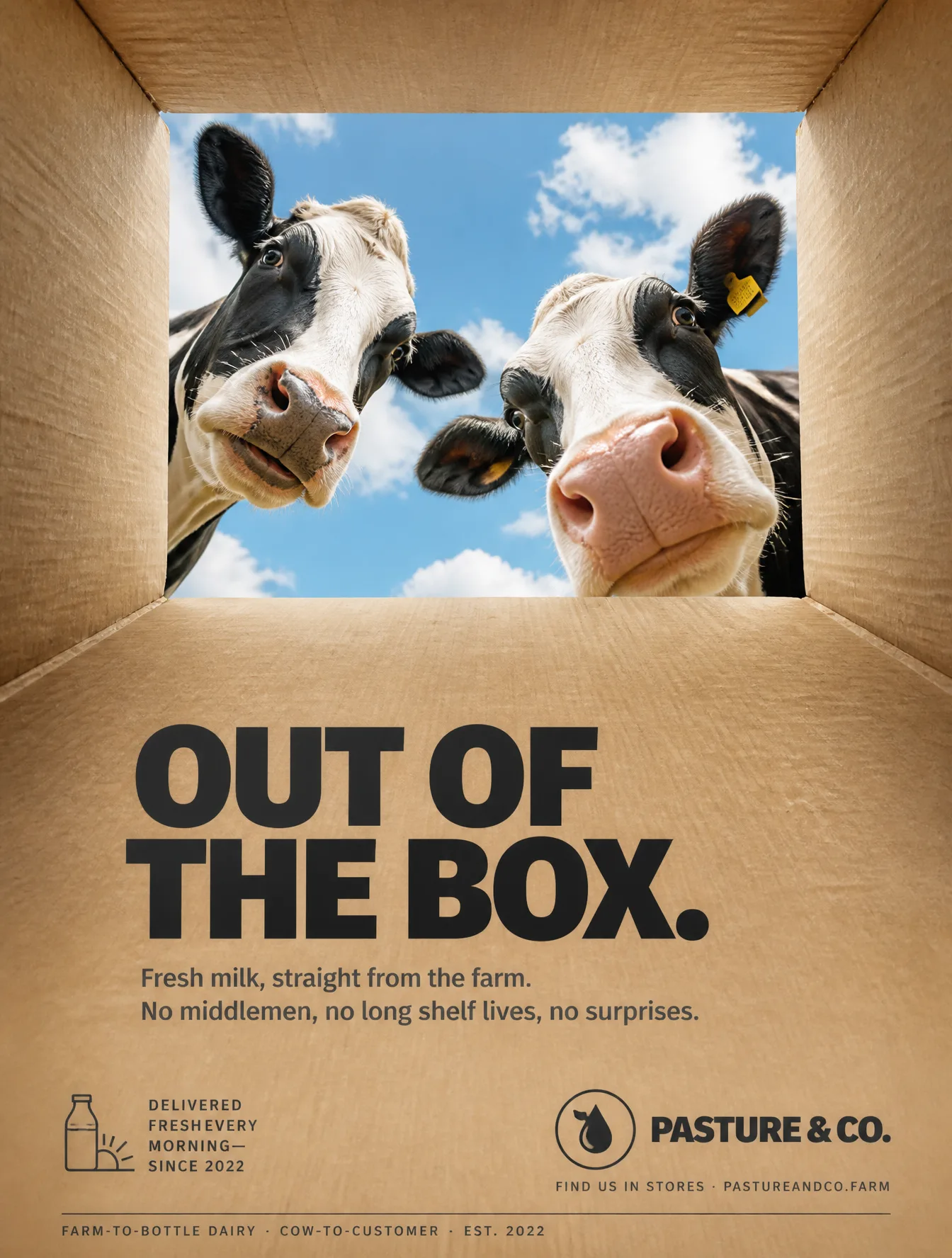 Vertical Advertising Poster With A Surreal Playful Concept AI Photo Prompt generated preview