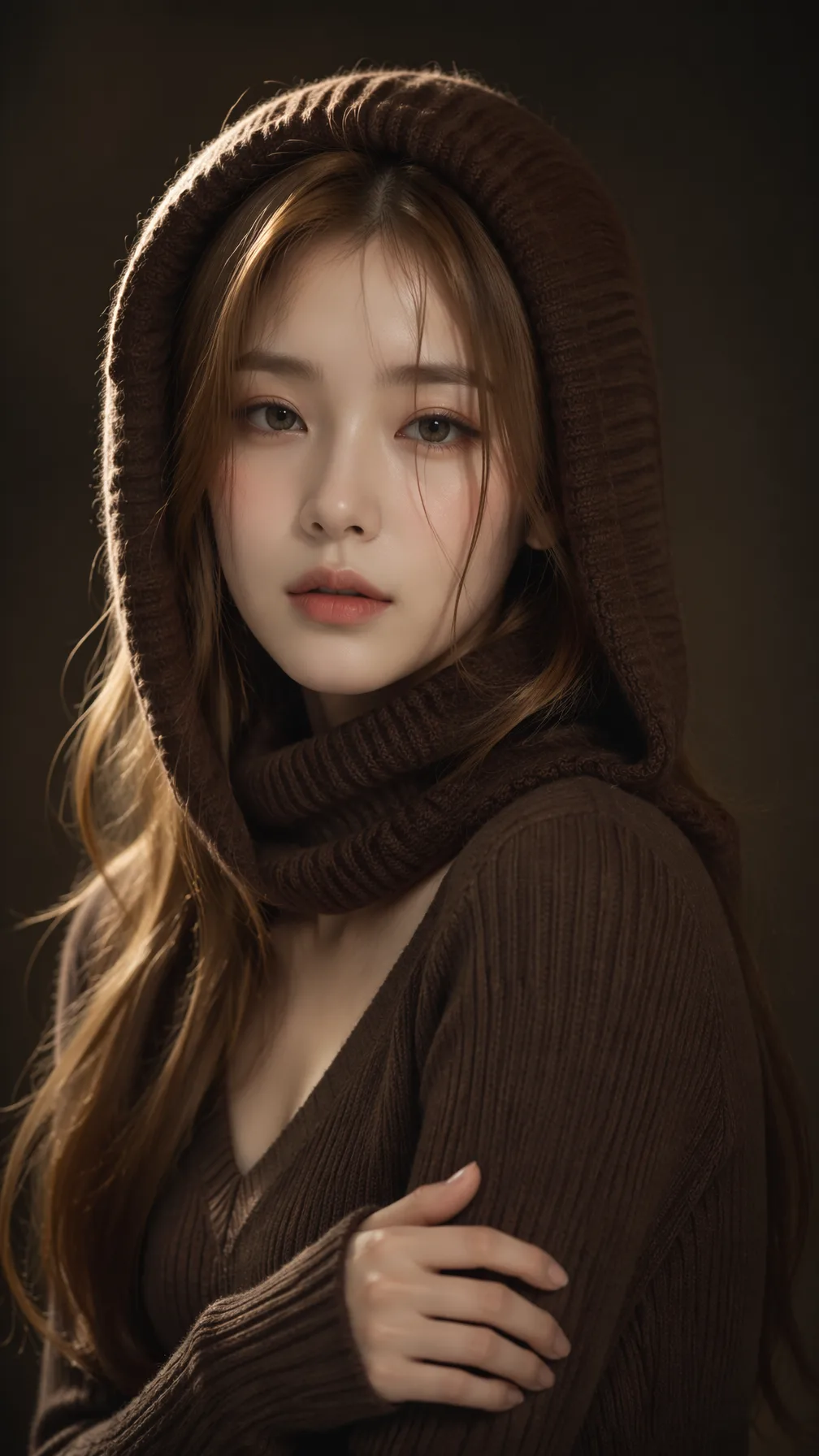 Vertical Bust Portrait Photo AI Photo Prompt generated preview