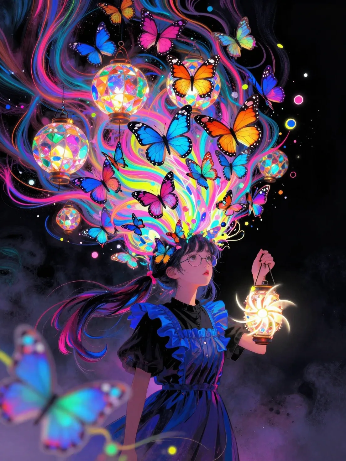 Vibrant Digital Art AI Photo Prompt generated preview