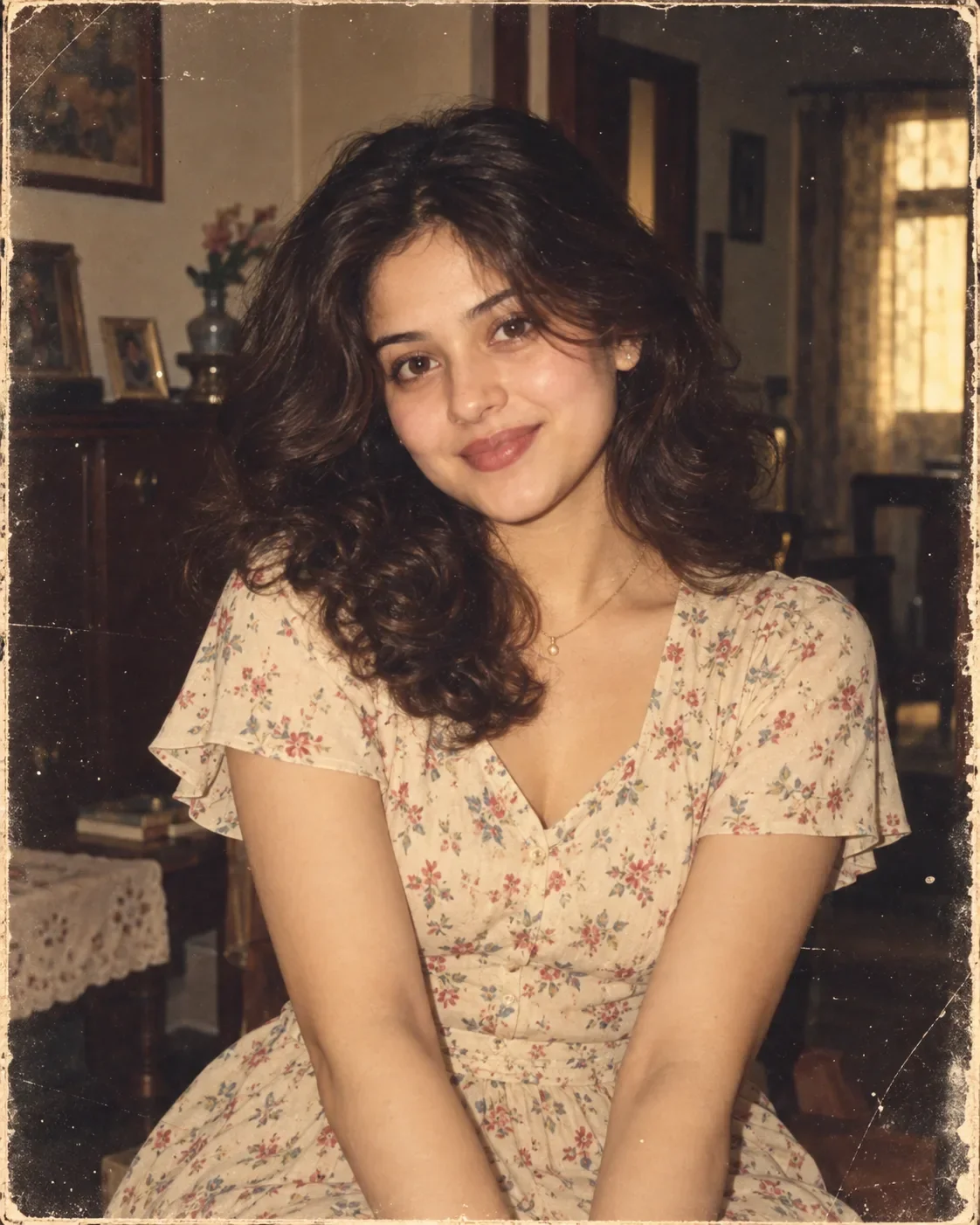 Vintage 90s Film Portrait — AI Image Prompt preview example result