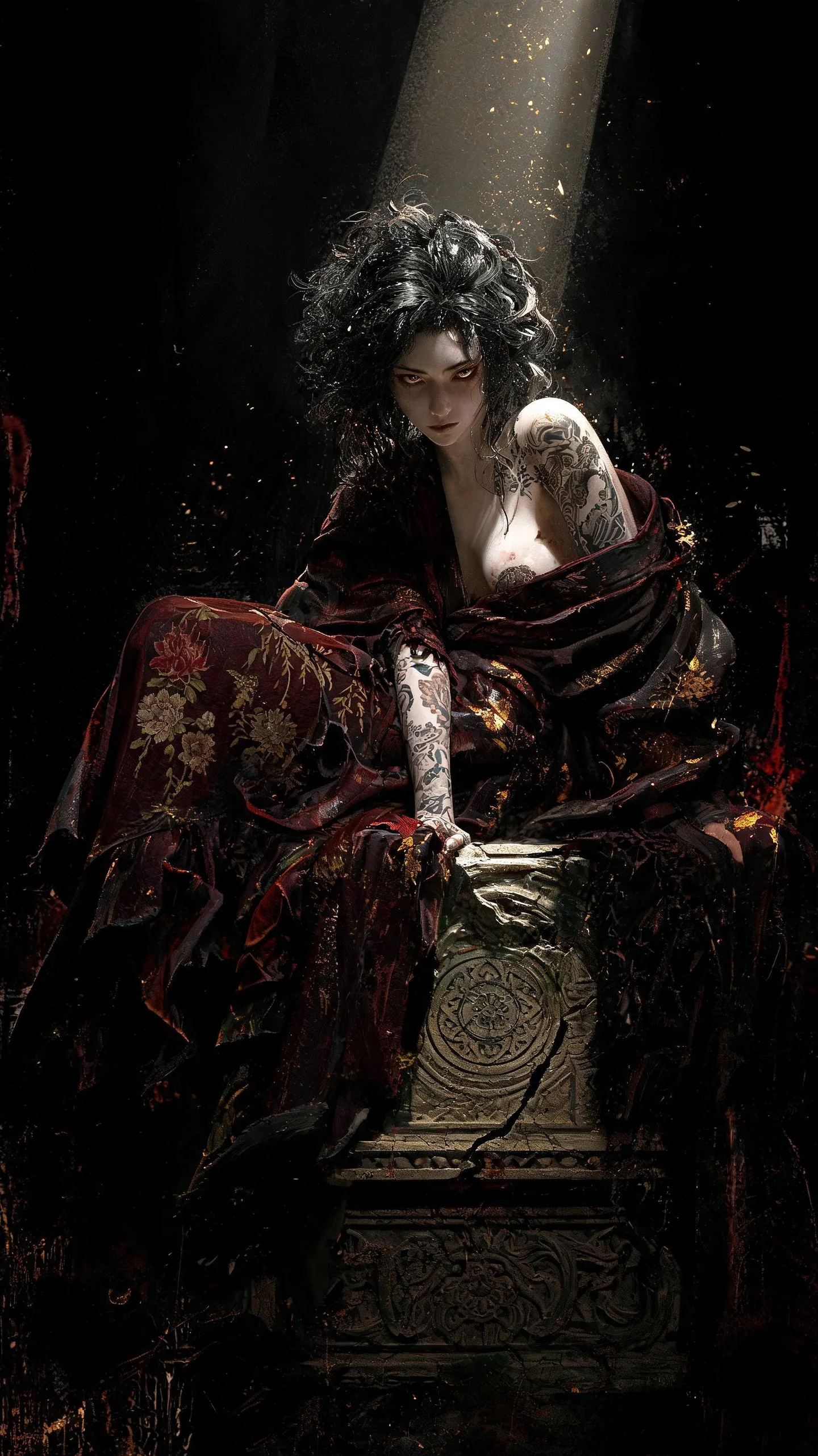 Visual Style:A Of High-Baroque Tenebrism AI Photo Prompt generated preview