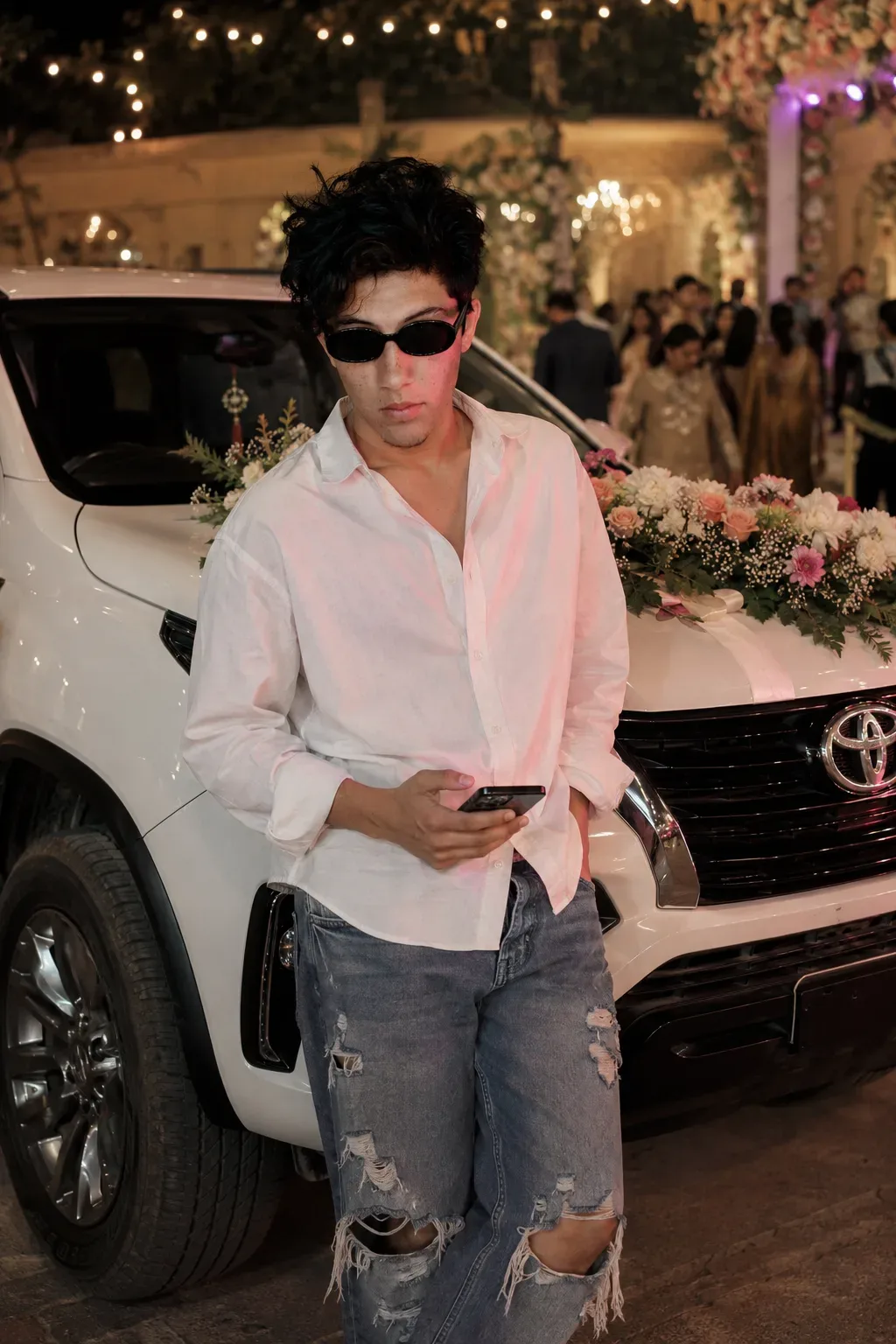 Wedding Night Elegance AI Photo Prompt preview example result