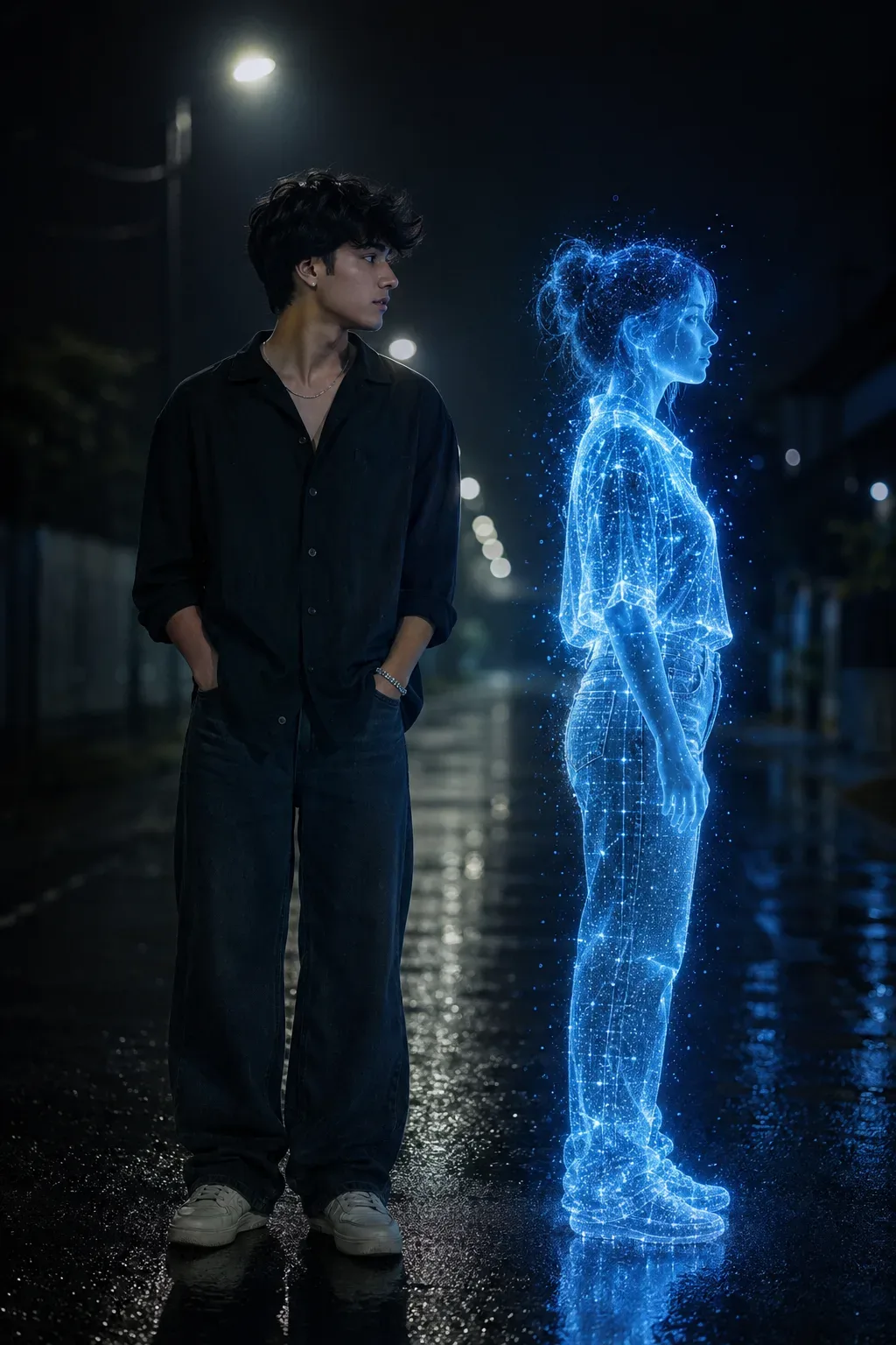 When AI Meets Human Emotions AI Photo Prompt preview example result