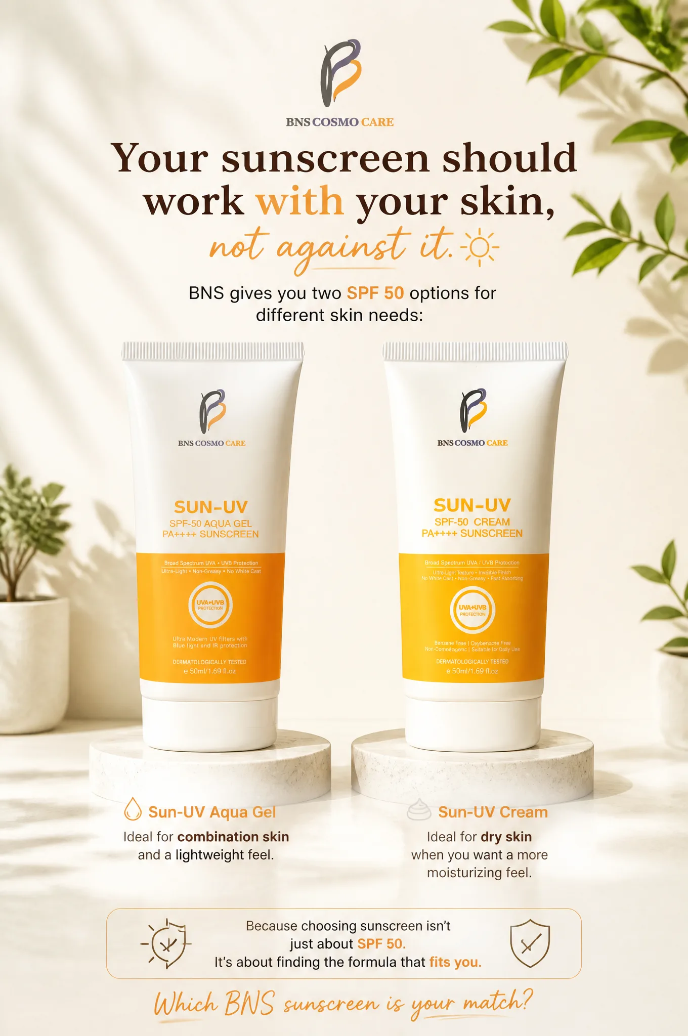 Your Sunscreen Should Work With Your Skin AI Photo Prompt generated preview