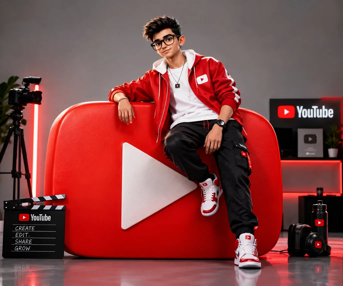 Youtube Luxury Fashion Campaign AI Photo Prompt preview example result