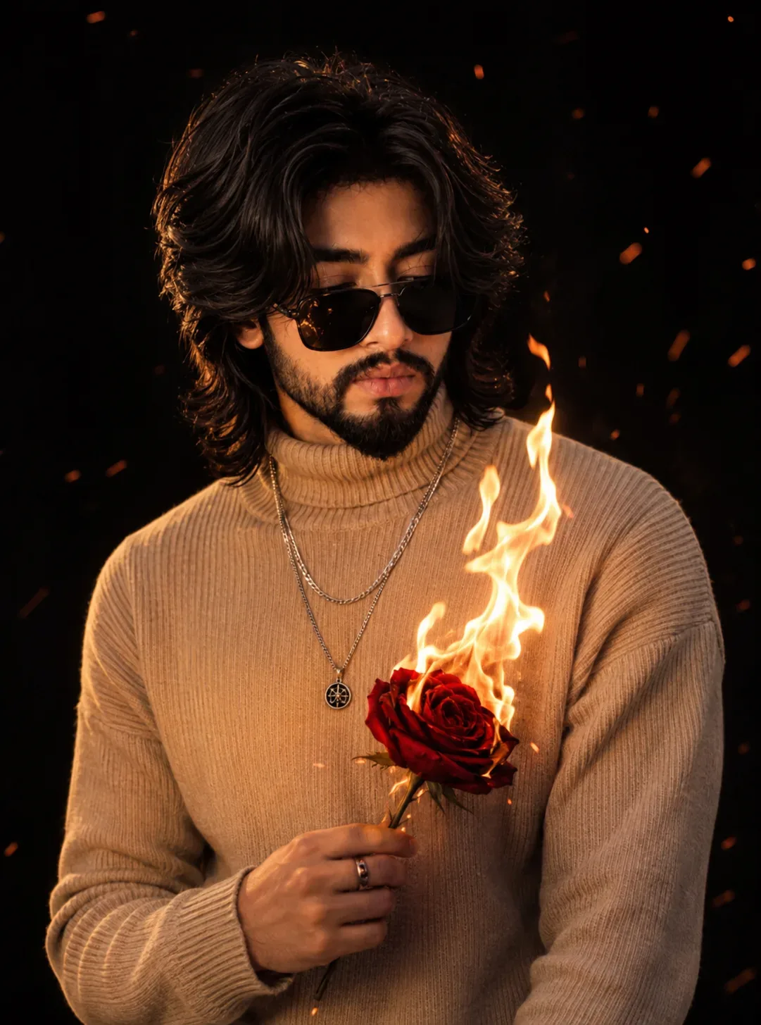 ZAFAR EDITING BOY AI Photo Prompt Edition 3 preview example result